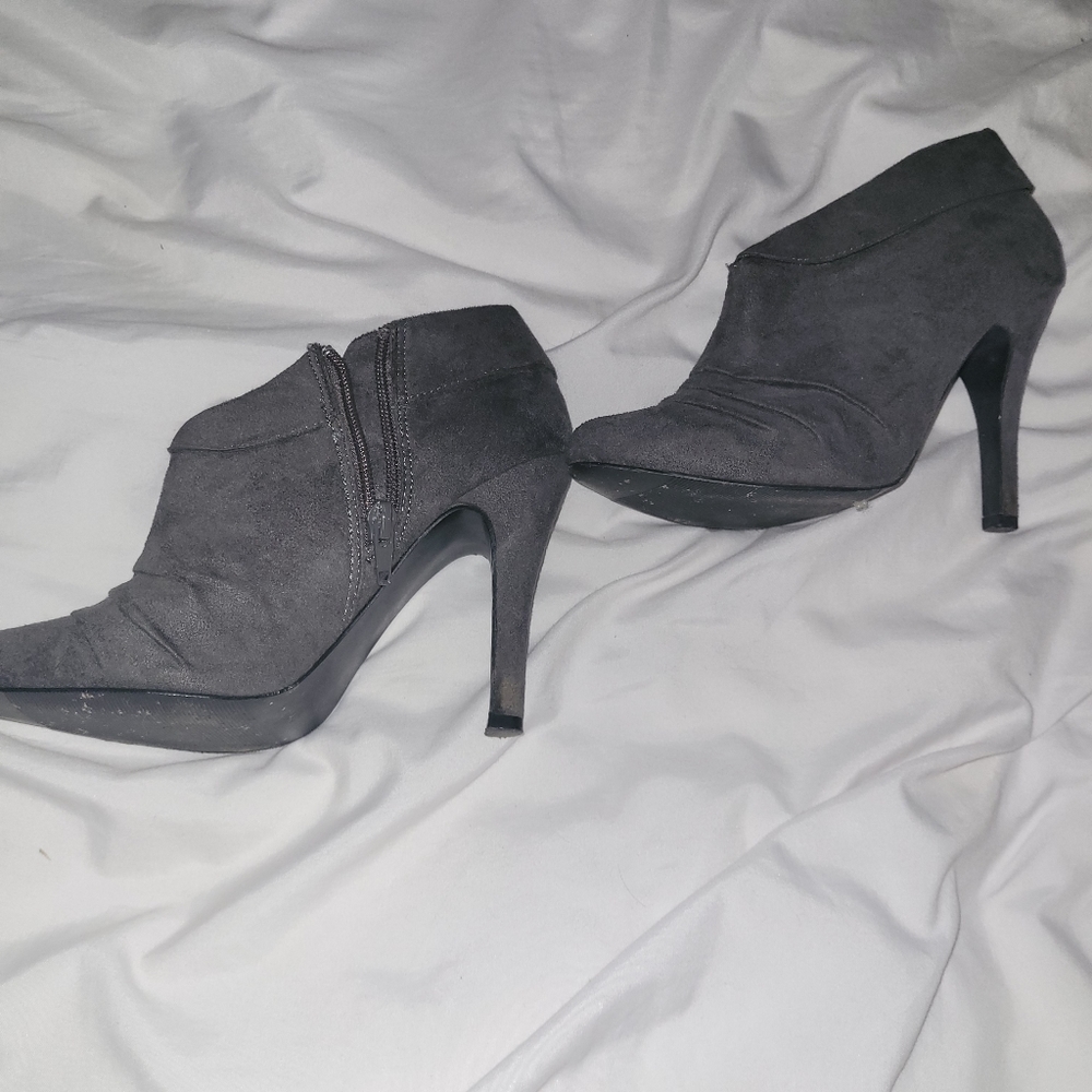 Charlotte Russe Faux Suede Stiletto Bootie